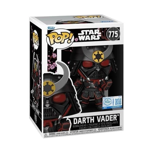 Funko Pop Star Wars Impressions Darth Vader 775 Samurai Exclusive Mint
