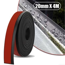 4M Car Front Rear Side Window Trim Edge Moulding Rubber Weatherstrip Seal Strip!