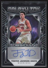 2024-25 PANINI OBSIDIAN GALAXY INK TRAYCE JACKSON-DAVIS AUTO 004/149 GOLDEN