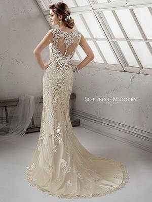 Sottero & Midgley Francine 4SS010MC Wedding Dress 14 Slip Lace Overlay Shimmers | eBay Sottero & Midgley Francine 4SS010MC Wedding Dress 14 Slip Lace Overlay Shimmers | eBay