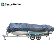 17-19 20-22 FT 210D Boat Cover Fishing Ski V-Hull Trailerable Waterproof New