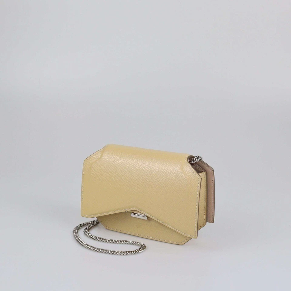Cartera Givenchy Crema Patente Corte Lazo Cadena Foto 2 de 4
