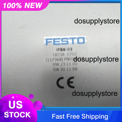 US FREE TAX NEW FESTO IFB8-03 18738 CONTROL BLOCK IFB803