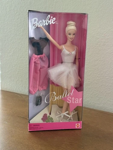 NEW IN BOX Barbie 2000 Vintage Ballet Star Doll & Accessories #29195