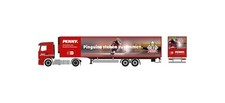Herpa 962025 - 1/87 Iveco S-Way Remorque Réfrigérée 'PENNY DEL Fischtown Pingui