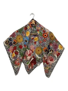GUCCI Foulard Soie Multicolore Imprimé Allover Femme