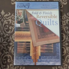 Sewing with Nancy Fold & Finish Reversible Quilts DVD Betty Cotton Instructional