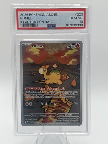 Numel graded PSA 10 for sale on eBay