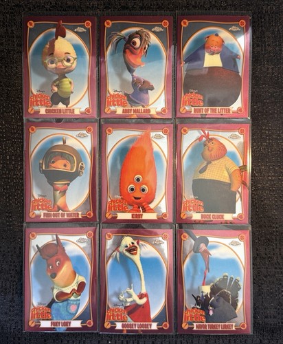 Chicken Little [Black] #CL-1 2025 Topps Chrome Disney Chicken Little Anniversary card