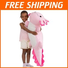 Whimsical Axolotl Decor - 47" Giant Stuffed Animal