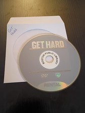 Get Hard (DVD, 2015)-Disk Only-No Tracking-No Scratches-Buy3Get1