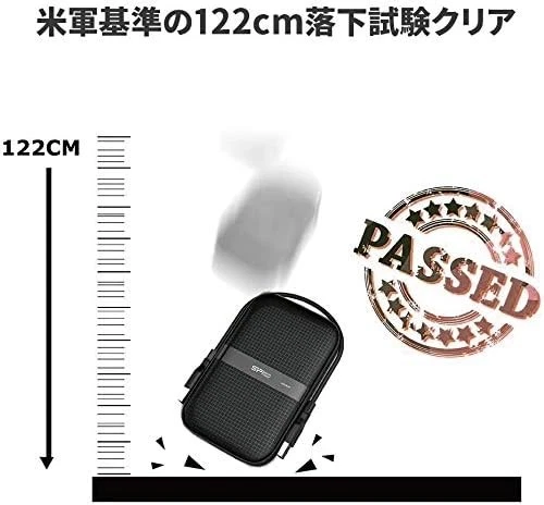 Silicon Power Armor A60 disque dur externe 2 Go Noir - Image 4 of 4