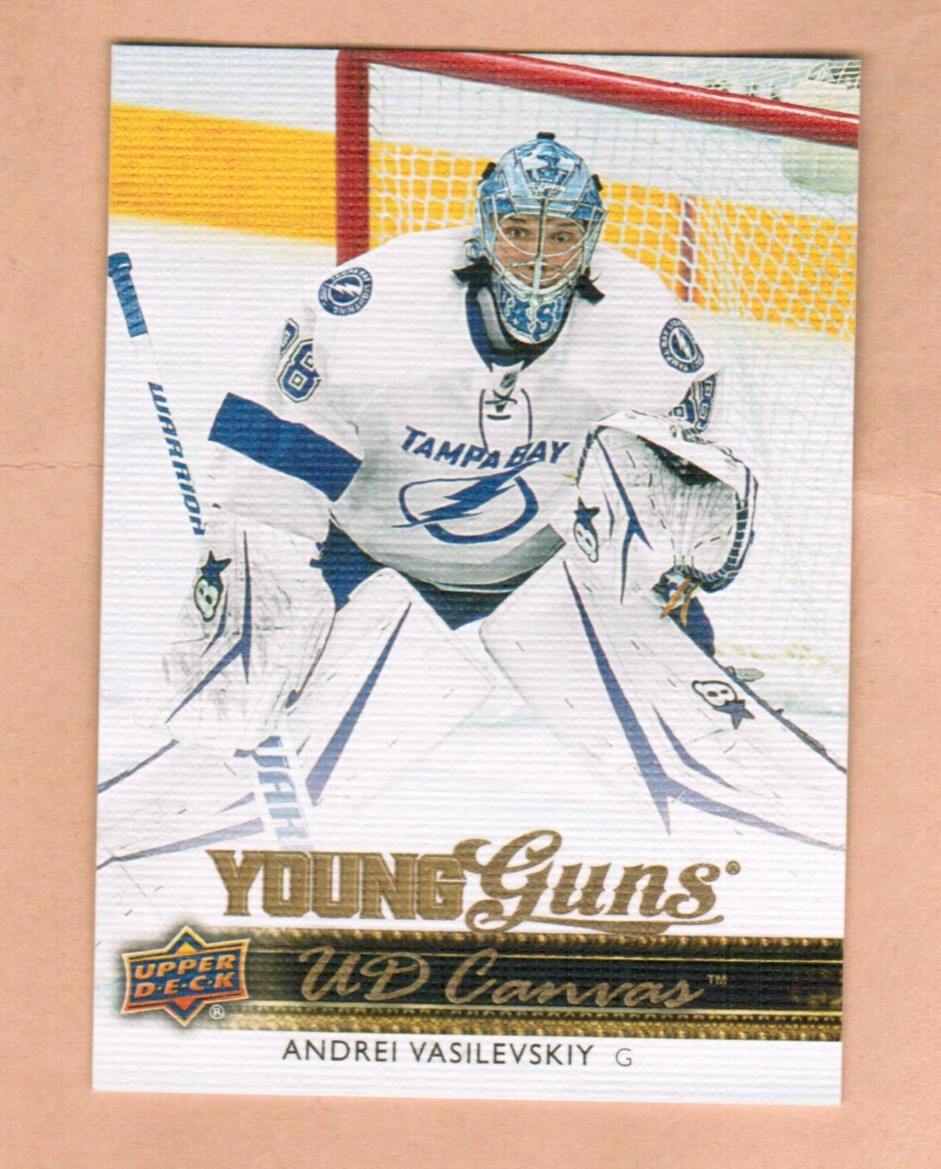 2014-15 , 14-15 , UPPER DECK , CANVAS , YOUNG GUNS , ANDREI VASILEVSKIY , # 236