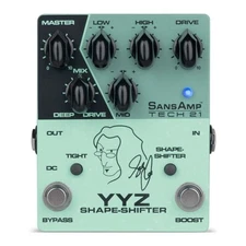 Tech 21 YYZ Geddy Lee Shape-Shifter Signature SansAmp Pedal with 12dB Boost...