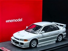 One Model 1:18 Mitsubishi Lancer Evolution III White Brand New