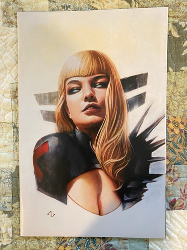 X-MEN AGE OF REVELATION OVERTURE #1 MAGIK 2025NYCC VIRGIN LTD 555 COA NM - Picture 1 of 3