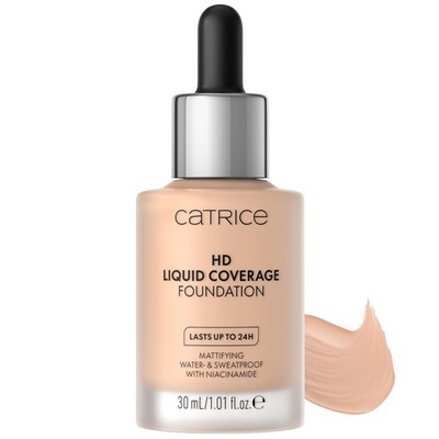 Catrice HD Liquid Coverage Foundation 020 Rose Beige