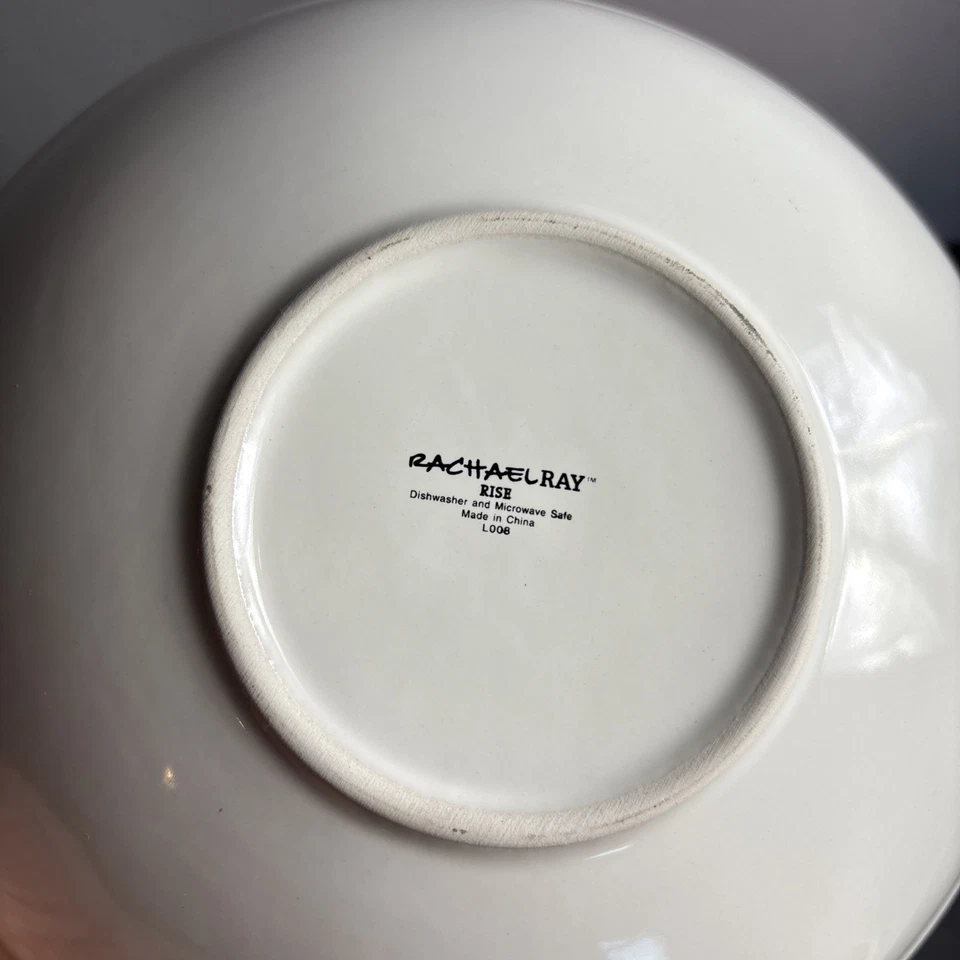 Rachel Ray 'Rise' Set of 2 Orange Pasta Salad Bowls 9 inches - Image 3 of 4