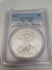 U.S. Mint 2015 American Eagle 1 oz .999 Silver PCGS MS 70 First Strike