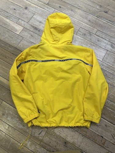 Size L - SUPREME REFLECTIVE ZIP HOODED JACKET YELLOW/ SS21 - Picture 8 of 10