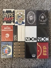 12 New Deck playing Cards (Fontaine, Anyone,art of play, Riffle Shuffle, Gemini)