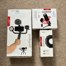 JOBY GorillaPod Mobile Vlogging Rig + wave mobile + Beamo + GoPro Hero 3+