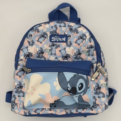 Disney Lilo & Stitch Mini Backpack, Blue Bioworld