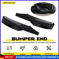 Set 4x Frontspoiler Splitter F�r BMW E90 E91 LCI M Paket Carbon Optik 09-2012