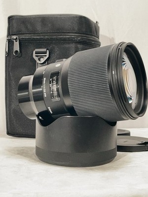 Sigma 85mm F1.4 DG Art Lens, Sony E Mount, Auto & Manual Focus, 86mm Filter Size