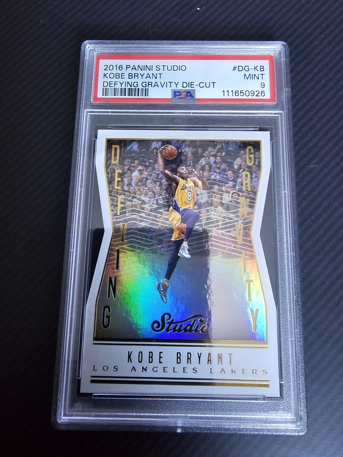 2016-17 Panini Studio - Defying Gravity Kobe Bryant #DG-KB