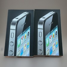 Iphone 4 Box  Empty - No Phone, no accesories Black 16GB box only Qty 2 