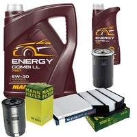 Mann Inspektionspaket 6L Mannol Energy Combi Ll 5W-30 FüR Kia Carens Iii 2.0