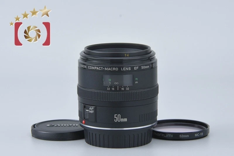 ★極美品★ EF 50mm f/2.5 Compact Macro #641P Amazon.com : Canon EF 50mm f/2.5 Compact Macro Lens for SLR DSLR