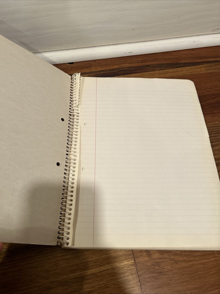 Cartoon Network Vintage 1995 Spiral Notebook Hanna Barbera Used Rare ...