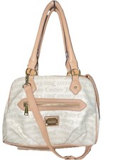 Juicy Couture Beige Logo Satchel Top Handle Z...