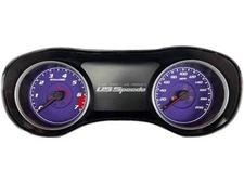 US Speedo Purple Dodge Charger Gauge Face for Clusters 2015-2024 (200 Mph)