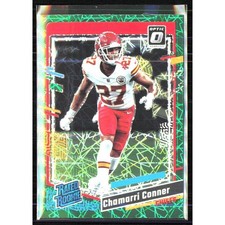 Chamarri Conner 2023 Optic Rated Rookie Green Velocity Kansas City Chiefs 255!
