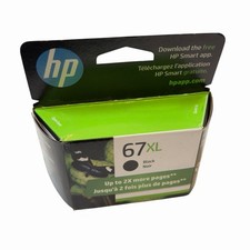 Genuine HP 67XL Black Sealed Ink Cartridge Expires 3/26