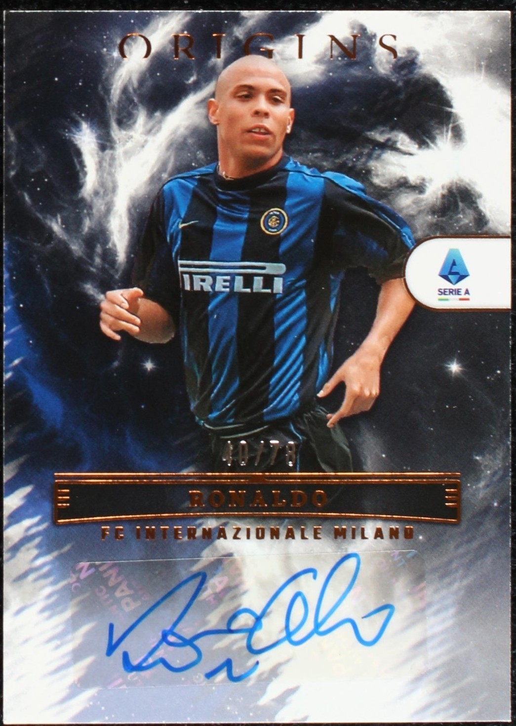 2022-23 Panini Chronicles - Origins Autographs Serie a Ronaldo #OA-R9 ...