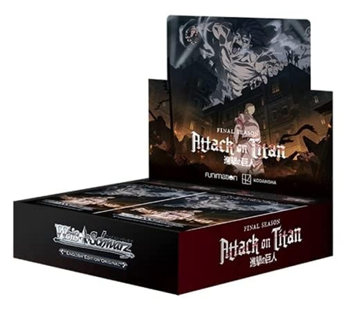 Weiss Schwarz Attack on Titan: Final Season Booster Box SEALED!^