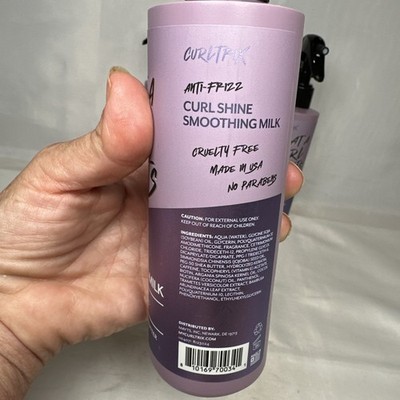 Curltrix What A Curl Wants 3 Pc Set 2 Spray & One Shine Milk 8oz