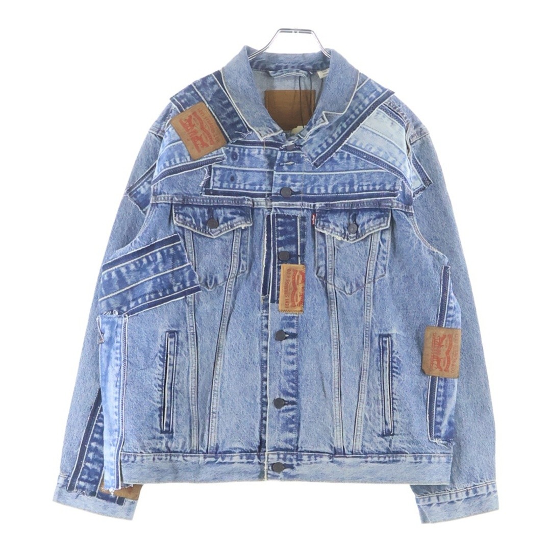 Levi's Premium Patchwork Design Double Pocket Den… - image 1