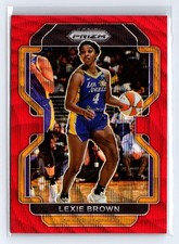 2022 Panini Prizm WNBA #57 Lexie Brown Ruby Wave