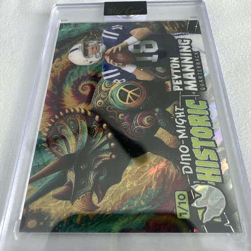 2024 Peyton Manning 1/10 💥Prehistoric Dino-Might Wild Card💥👀Pics🔥GOAT🔥 - Picture 3 of 7