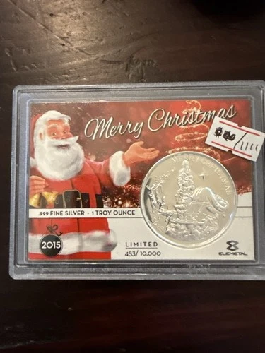 Bullion 1 Troy oz .999 Silver Sealed UncirculatedRound