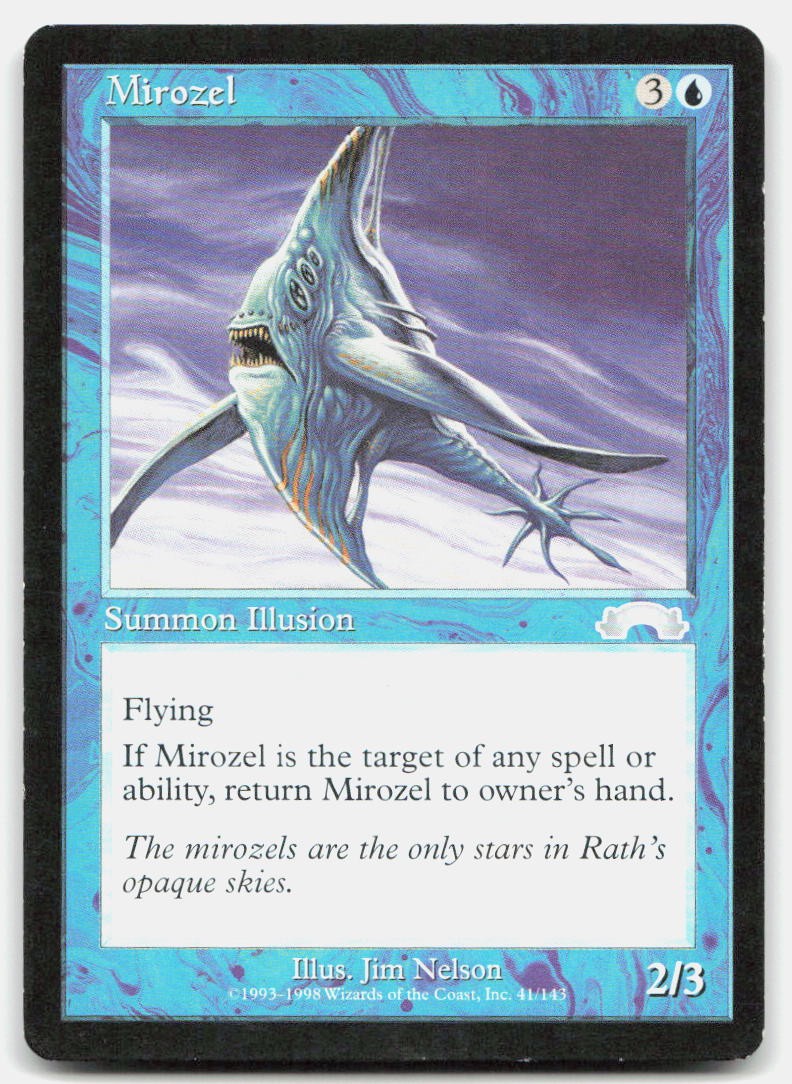 Mirozel 41 Uncommon Exodus Magic: The Gathering Near Mint