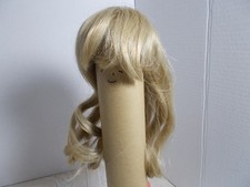 Vintage Monique Collection 100 Human Hair Doll Wig NICOLE 10-11 Blonde NEW
