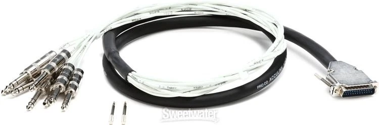 Pro Co DA88BQ-5 - Analog DB25/TRS Patch Snake, 5' - Image 2 of 4