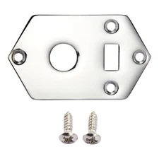  Electric Guitar Pickup Selector Toggle Pickup Toggle Switch Plate Chrome
