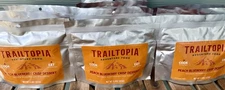 Trailtopia Set Of 10 Desserts (2 Servings/ea) Peach Blueberry Crisp Dessert